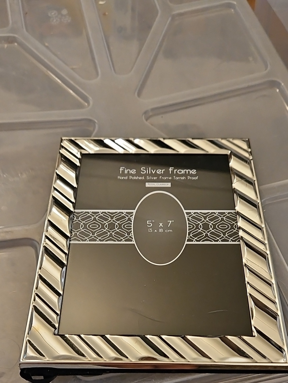 Fine Silver Frame 5x7 Photo Frame - Silverr